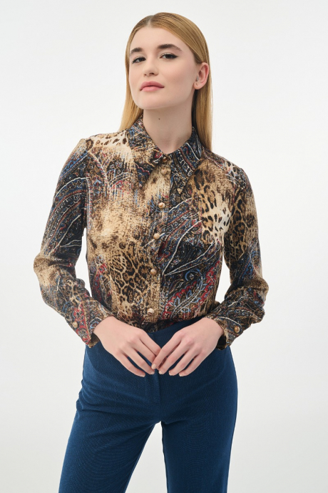 Πουκάμισο με animal print 