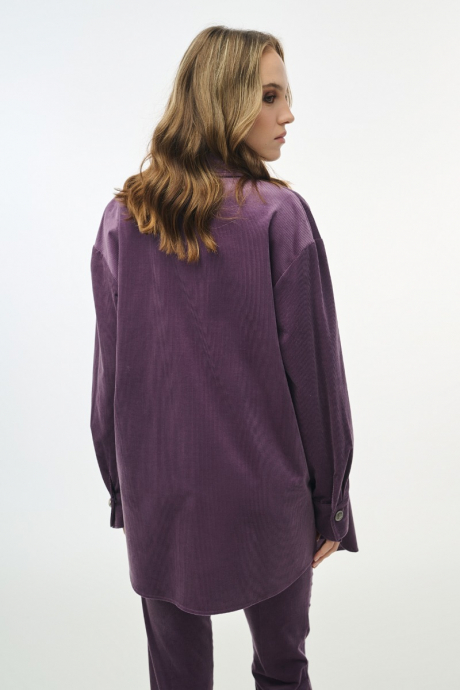 Ζακέτα overshirt κοτλέ 