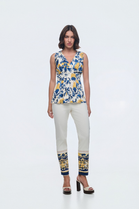 Τοπ peplum από βισκόζη 