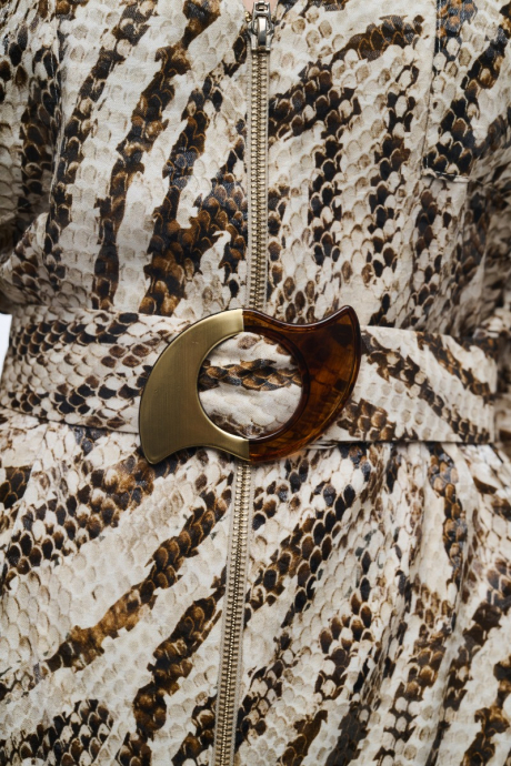 Τουνίκ animal print και ζώνη στην μέση 