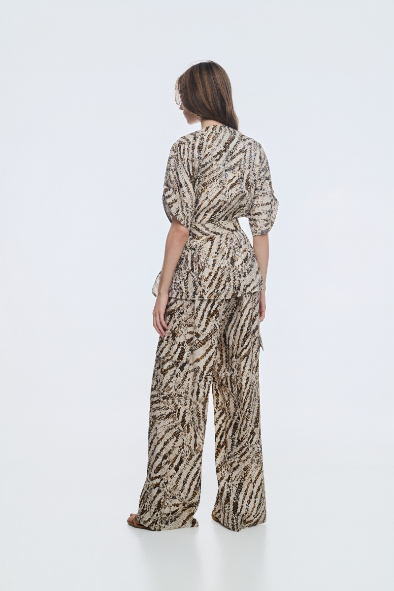 Παντελόνα animal print 
