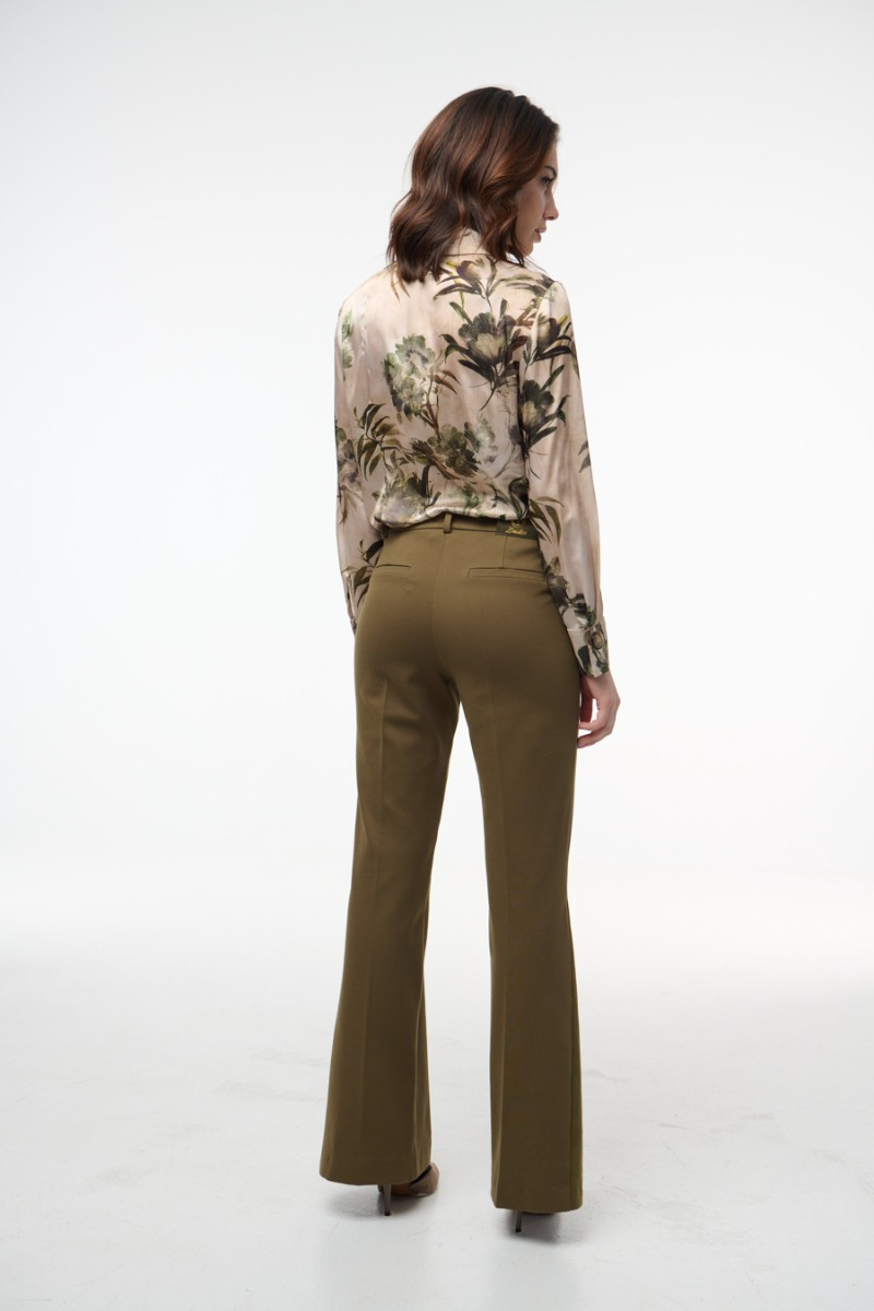 Πουκάμισο με print floral 